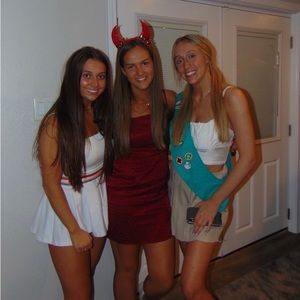 Red forever 21 dress